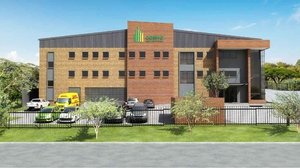 Warehouse to rent at Cosmo Business Park in Kya Sand
