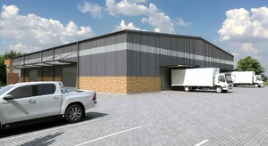 Warehouse to rent at Cosmo Business Park in Kya Sand