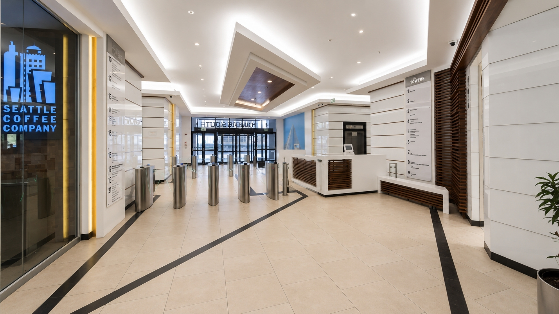 166m² Office Space to rent at The Towers  - Ex Standard Bank Centre in Cape Town CBD
