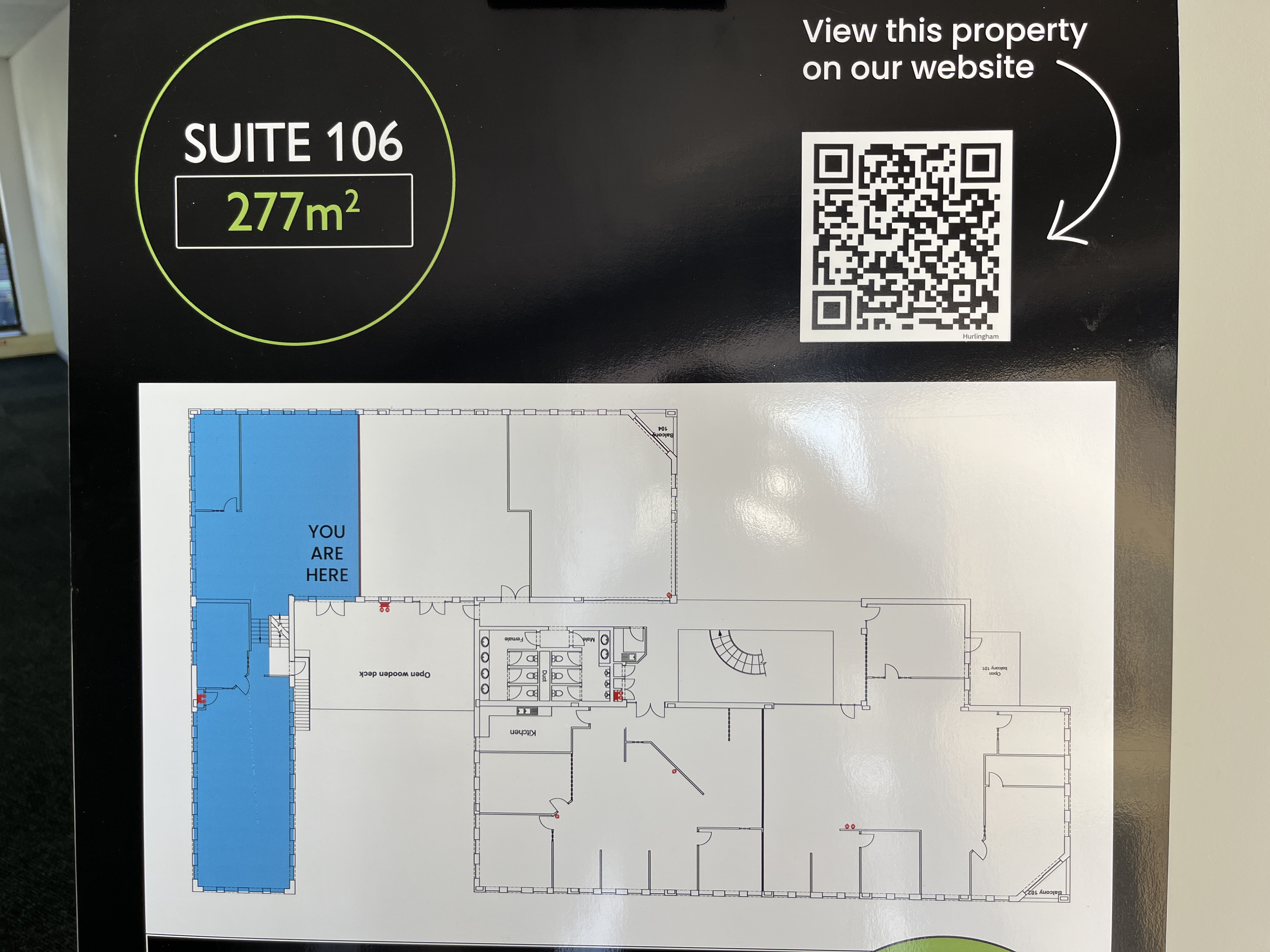 277m² Office Space to rent at Hurlingham Office Park in Hurlingham