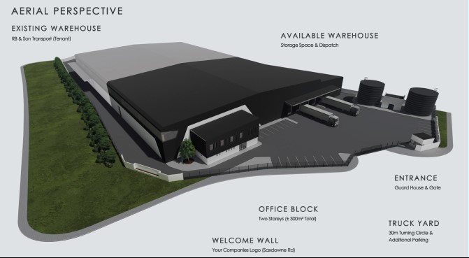 Warehouse to rent at Saxdowne Logistics Zone in Kuilsrivier